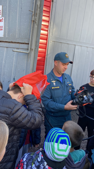 в рамках Всероссийской недели безопасности воспитанники нашего центра посетили МСЧ в городе Киреевск. .